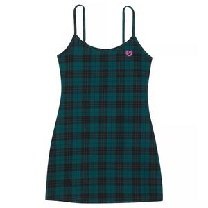 PINK Stretch Cotton Cami Dress